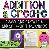 Addition with 2-digit Numbers Activities and Crafts With a