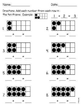 Addition with Doubles and Doubles Plus One Practice Worksheet by Melicety