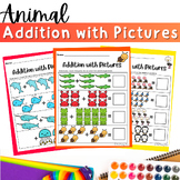 Addition with Pictures - Animal Themed Addition within 20,