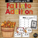 Addition with Regrouping Game | Math Scoot | QR Codes | Fa