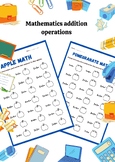 Addition  within 2 Worksheets Math Fact Fluency Practice PDF
