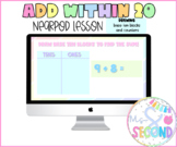 Addition within 20 | Distance Learning | Nearpod Lesson