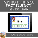 Addition within 20 Fluency Practice - Boom Cards