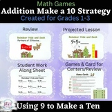 Addition within 20 Make 10 Strategy "Reindeer Hide & Seek"