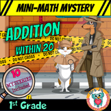 Addition within 20 Mini Math Mysteries - 1st Grade - Morni