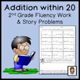 Addition within 20 fluency mental math (English Version)