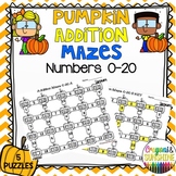 Addition within 20 worksheets | Math Maze 0-20 | Math cent