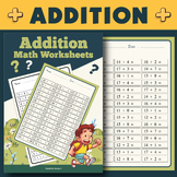 Addition worksheet Up to 20