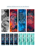 Additional 100 Bookmarks for your dear Students (Bible Verses)