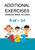 Additional exercises  {numbers minus pictures}