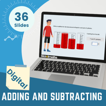 Preview of Additions and Subtractions | Third Grade Digital Math Lesson