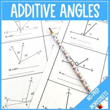 Preview of Additive Angles Set 4.MD.C.7