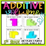 Additive Volume Task Cards - Distance Learning