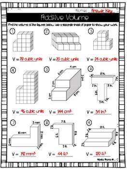 additive volume worksheet test 5th grade 5 md c by monica abarca