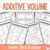 Additive Volume Worksheets - Volume of Composite Figures -