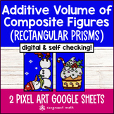 Additive Volume of Composite Figures Digital Pixel Art | 3