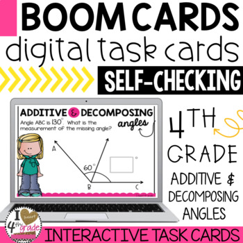 Preview of Additive and Decomposing Angles Boom Cards