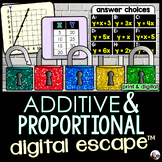 Additive and Proportional Relationships Digital Math Escap