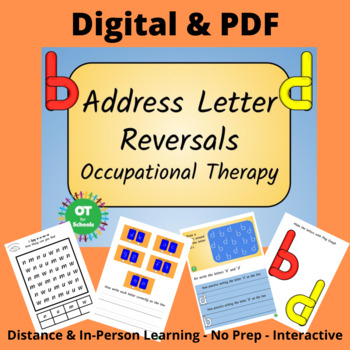 Preview of Address Letter Reversals - DIGITAL & PDF