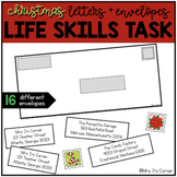 Addressing an Envelope - Christmas Life Skills Center
