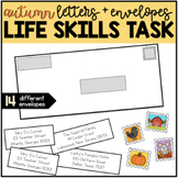 Addressing an Envelope - Fall / Autumn Life Skills Center
