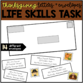 Addressing an Envelope - Thanksgiving Life Skills Center