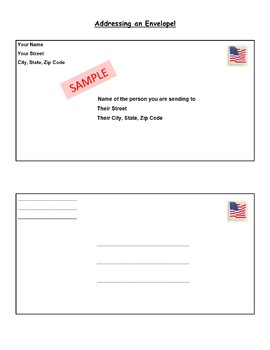 free printable addressing envelope templates