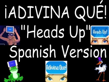 Preview of Adivina Que Spanish Heads Up Electronic Game
