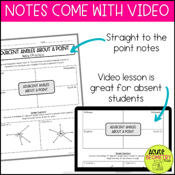 Angles video lesson with practice questions