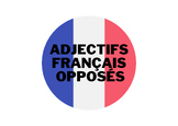 Adjectifs Françias opposés