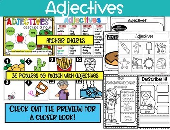 Preview of Adjective Bundle