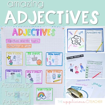 Preview of Adjective Activities Descriptive, Comparative, and Superlative