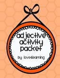 Adjective Activity Packet [GOOGLE SLIDES & EASEL]
