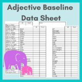 Adjective/Adjective Comparisons Baseline