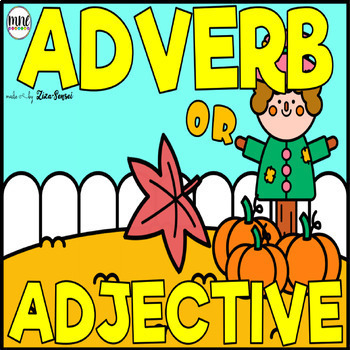 Preview of Adjective And Adverb Sorting Bulletin Board Activity Project No-Prep Worksheets