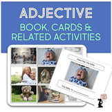 Adjective Book, Flash Cards, & Related Activities  | Adjec