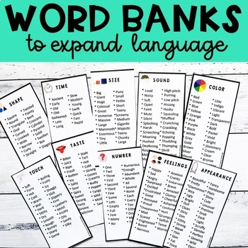 essay word banks