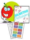 Adjective Pictionary Set with 90 cards