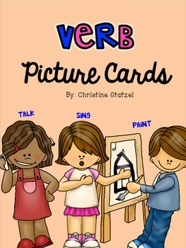 Preview of Verb Picture Cards