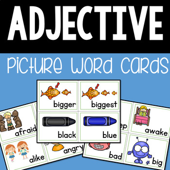 Preview of Adjective Picture Cards