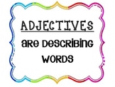 Adjective Posters (PDF)
