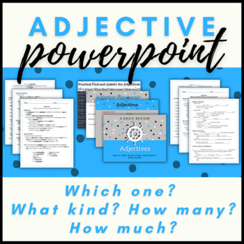 Preview of Adjective PowerPoint