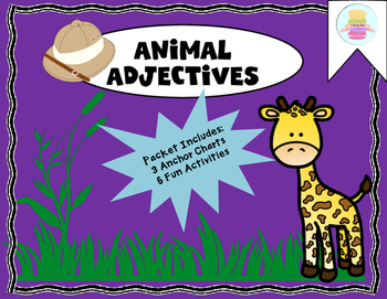 Preview of Adjective Practice Pages