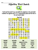 Adjective Word Search
