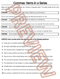 Capitalization and Punctuation Worksheets, Practice, & Rev