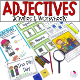 Adjectives 1st Grade Grammar Worksheets and Activities