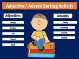 Adverbs and Adjectives Worksheet Activity 1st 2nd 3rd Grade