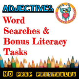 Adjectives Word Search {Set of 5}