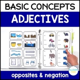 Adjectives and Opposites Basic Concepts Speech Therapy NO 