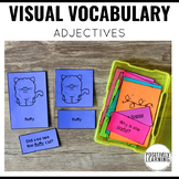 Adjective Activities 3 Part Task Cards | Low Prep Literacy